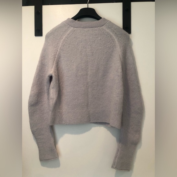 ACNE Blue Alpaca Cardigan Size Small - Picture 5 of 6